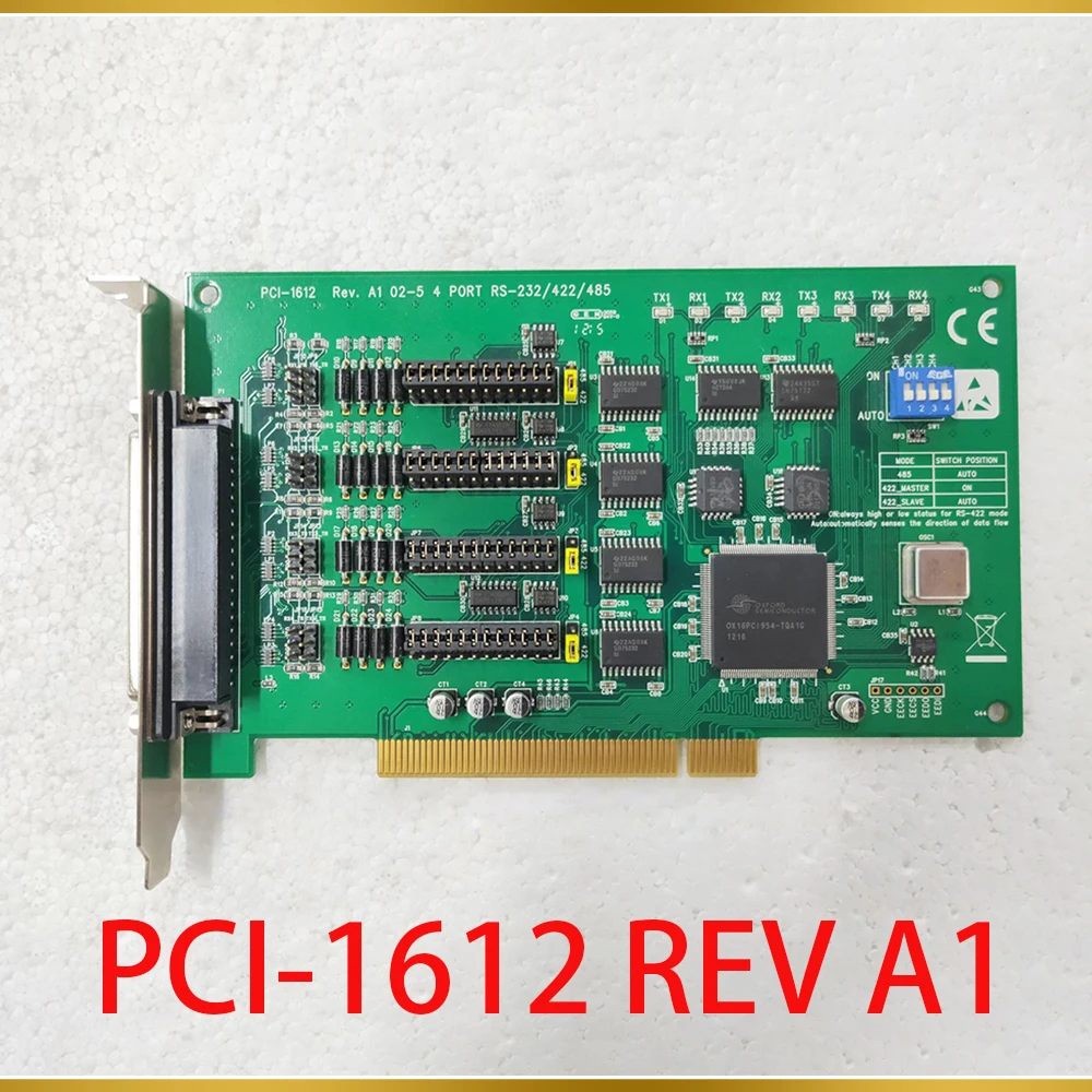 

02-1/02-2/02-5 4 PORT RS-232/422/485 Data Capture Card For Advantech PCI-1612 REV A1