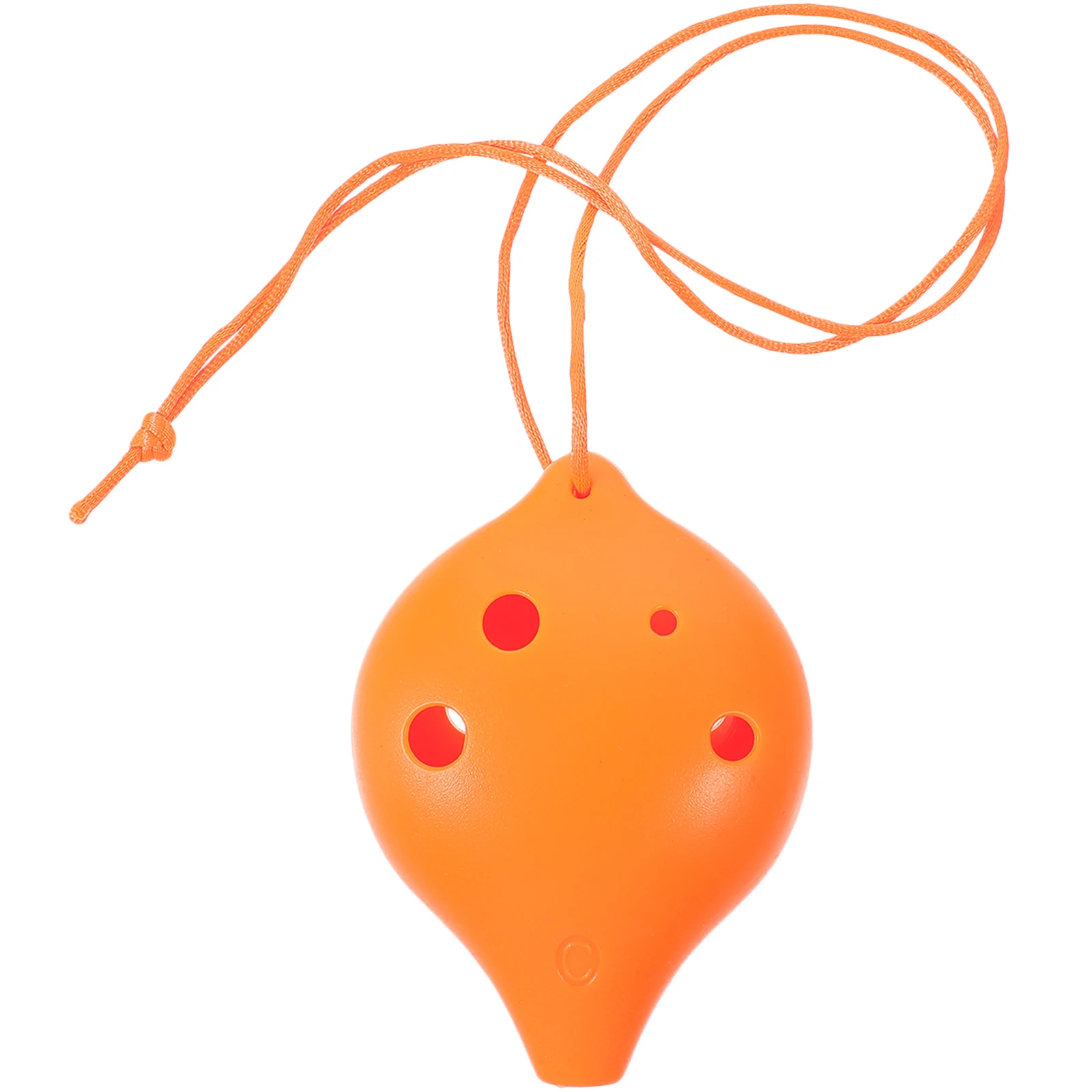 

6 Hole C Key Ocarina Resin Material Smooth Surface Wear Resistant Portable Kids Adults Beginner Music Instrument Small Size Easy