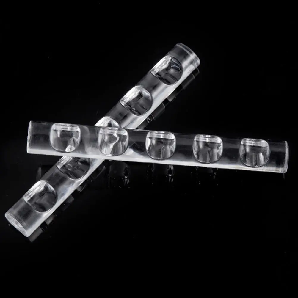

6 Pcs Penholder Nail Tools Organizer Clear Stand Brush Holders Manicure Art Creative Acrylic