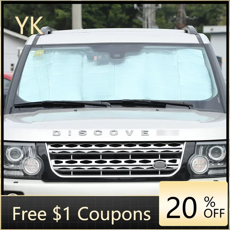 

For Land Rover Discovery 4 2010-2016 Aluminum Foil Car Front Windshield Full Window Glass Sun Protection Parasol Car Accessories