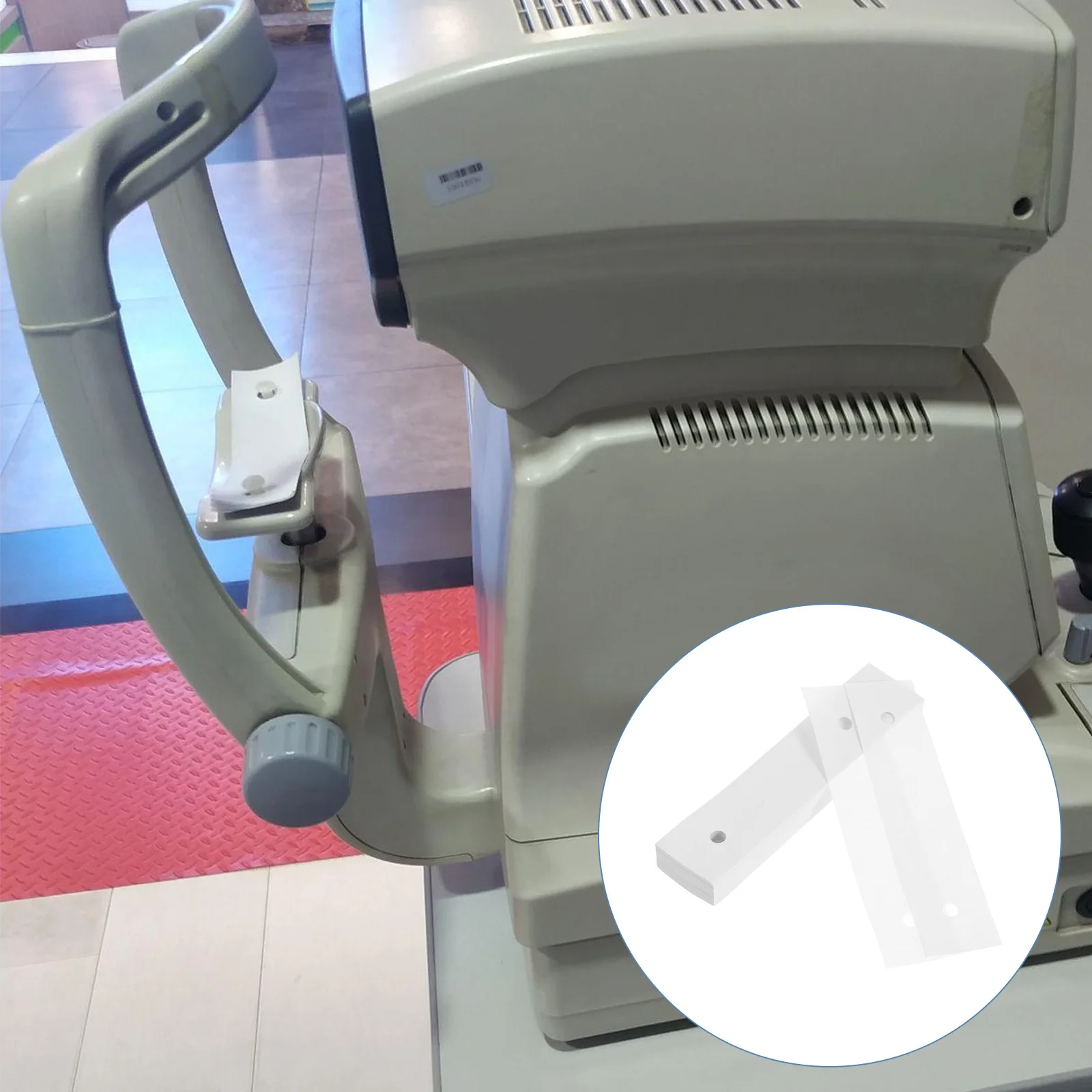 

Chinrest Paper Disposable Optical Chin Rest Accessory Safety Paper for Optometry Use Ergonomic Design Optometry Supplies