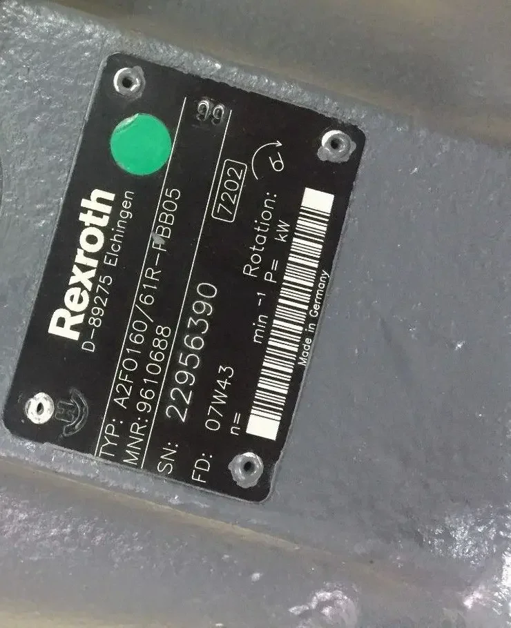 A2F0160/61R-PBB05 NEW REXROTH PUMP