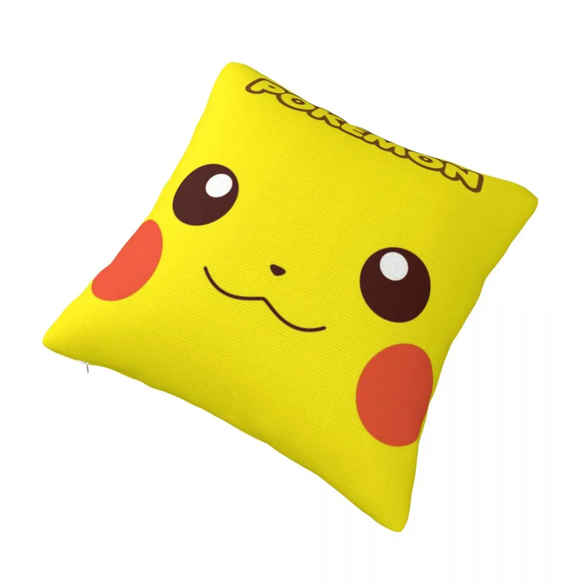 Funny Pikachu Pokemon Pillow Cover Accessories Soft Cushion Cover Decor Pillow Case Cover Home Multiple Sizes