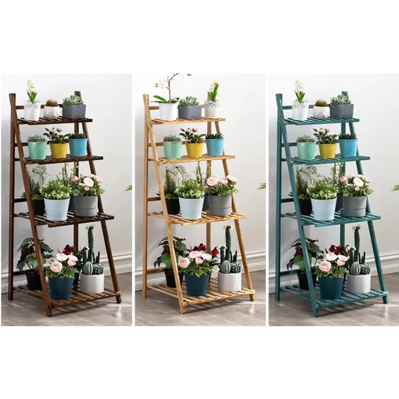 Foldable Wooden Bamboo Plant Support Frame Flower Bed Tree Bracket Garden Climbing Vine Trellis Stand for Outdoor Indoor Use