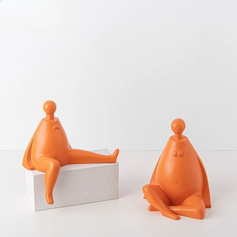 

Скандинавский креативный абстрактный сидящий орнамент, современный выставочный зал, мягкая мебель, домашний декор, ремесло, фестиваль, подарок