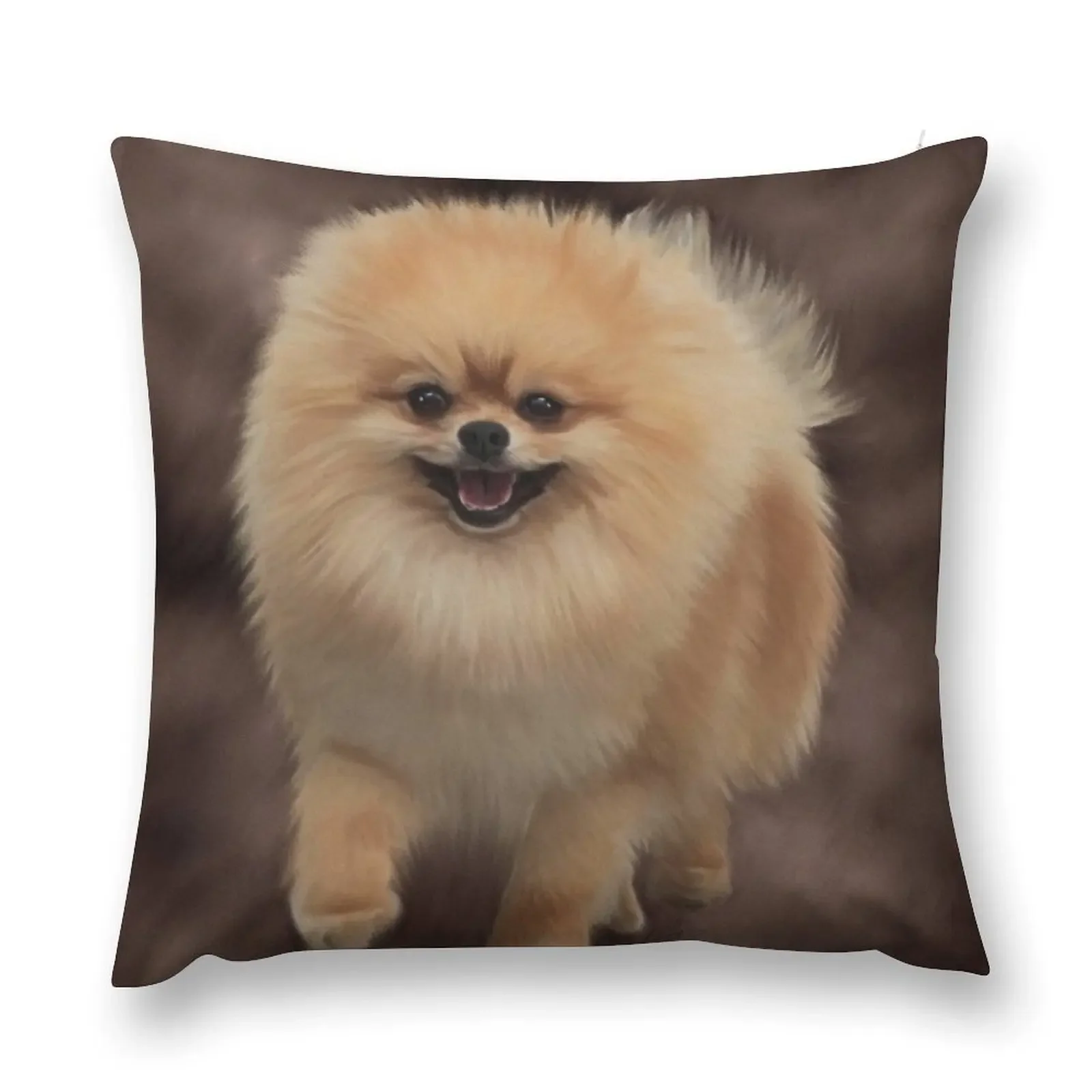 

Pomeranian Throw Pillow Luxury Pillow Cover Pillow Case