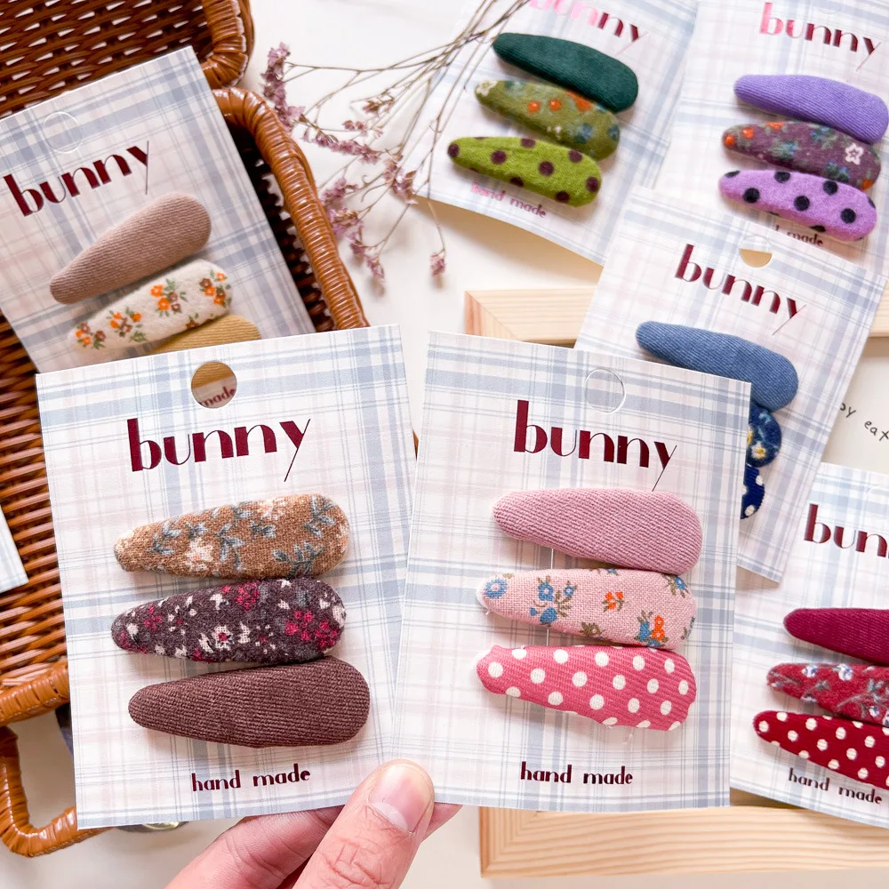 韓国の水玉女の子のための頑丈な髪の蝶ネクタイクリップ、かわいい子供のアクセサリー、ヴィンテージ、ピンク、赤、弓のネクタイ、女性のためのヘアピン、女性