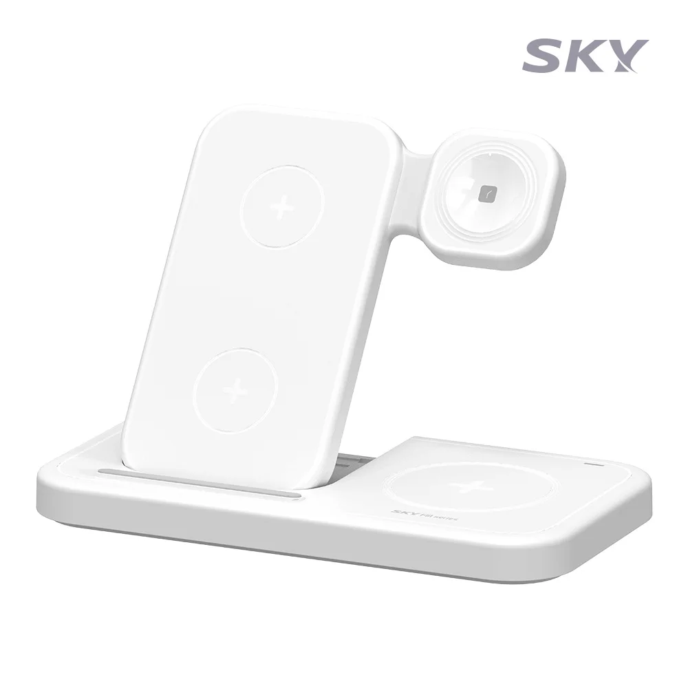 SKY Fiil W56 3 in 1 20W Wireless Charging Station for iPhone/Galaxy