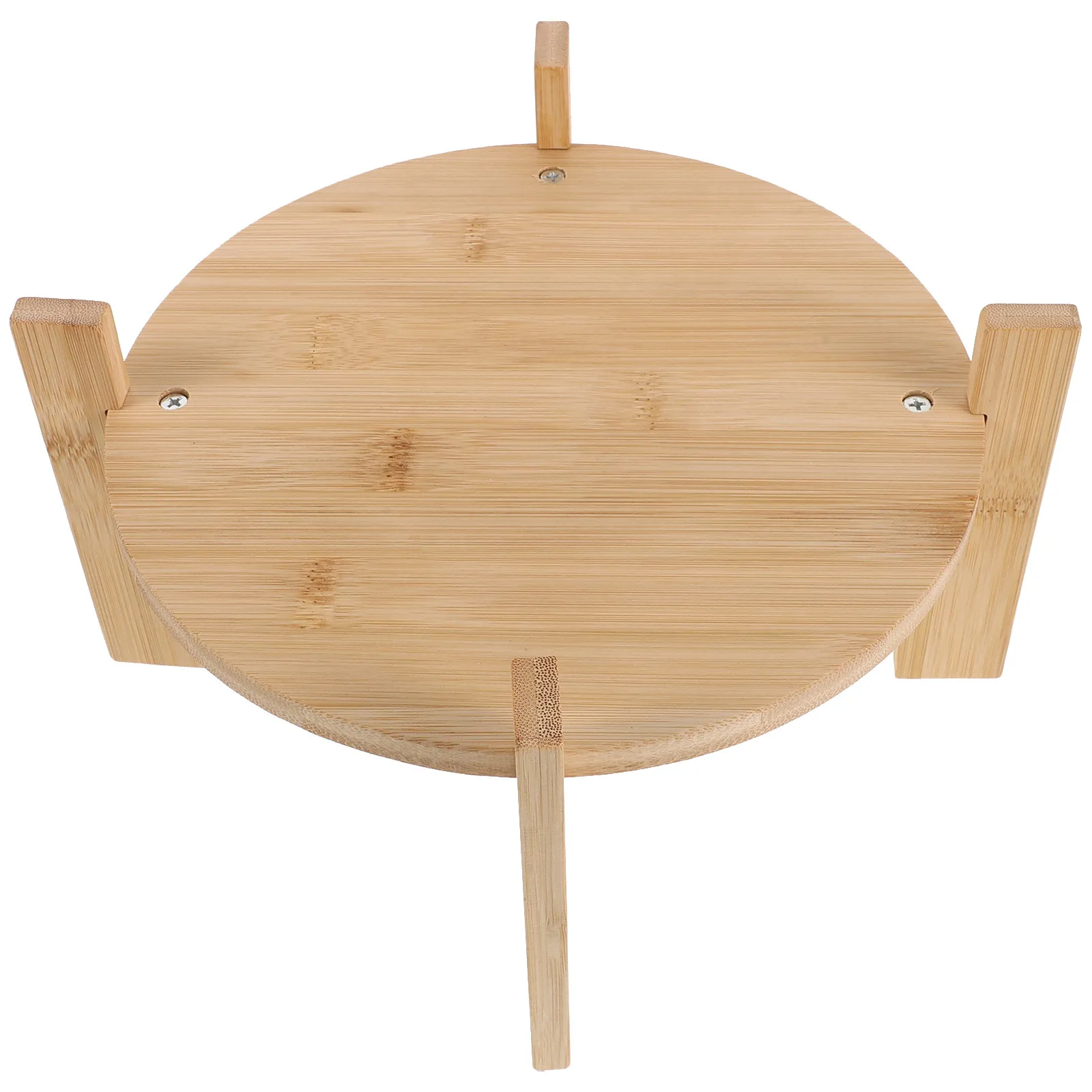 Bamboo Drink Dispenser Stand with 20cm Inner Diameter for Glass Water Pitcher – Stable Holder for Parties, Home & Restaurant