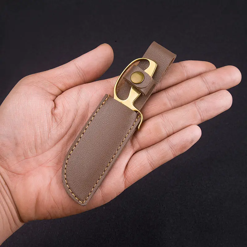 1pc Portable Stainless Steel Mini Pocket Knife,EDC Wing Chun Small Knife,Used to Open the Box, A Special Gift and Collectible