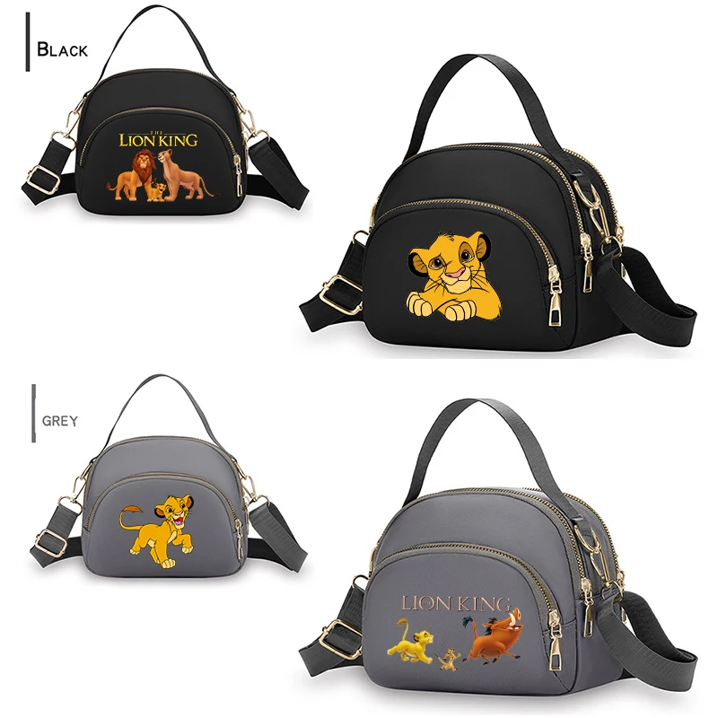 The Lion King Women Crossbody Bags Anime Phone Purse Shoulder Pouch Fashion Handbag for Female Girls Portable Underarm Bag Gifts