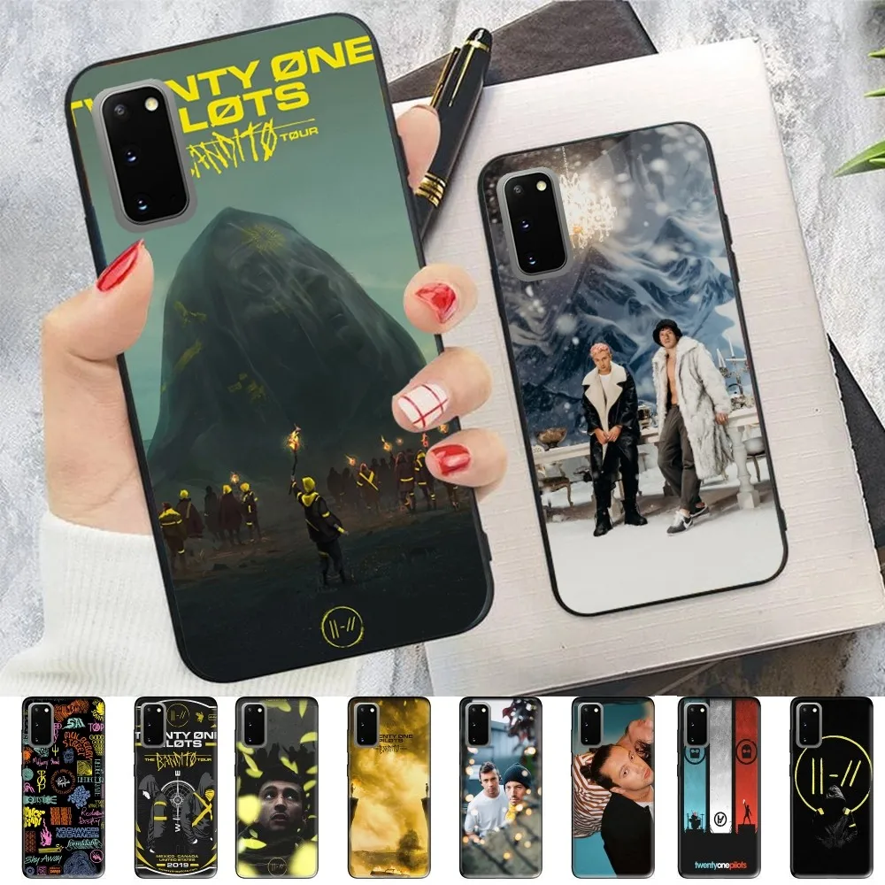 Band T-Twenty O-One P-Pilots Phone Case For Samsung S 9 10 20 21 22 23 30 23 24 plus lite Ultra FE S10lite Fundas