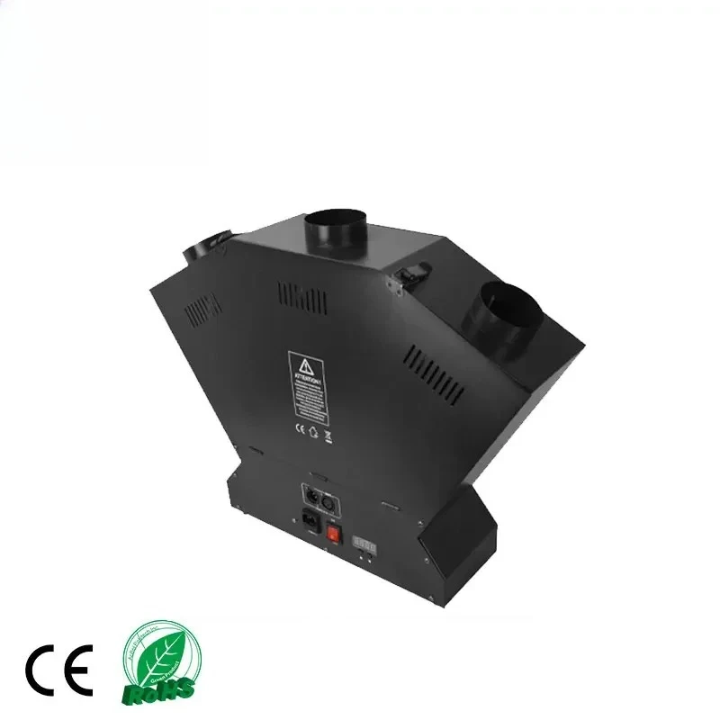 SC Three-Way Stage Flamethrower, Three-Head Hexagonal Real Flame Machine with Remote Control