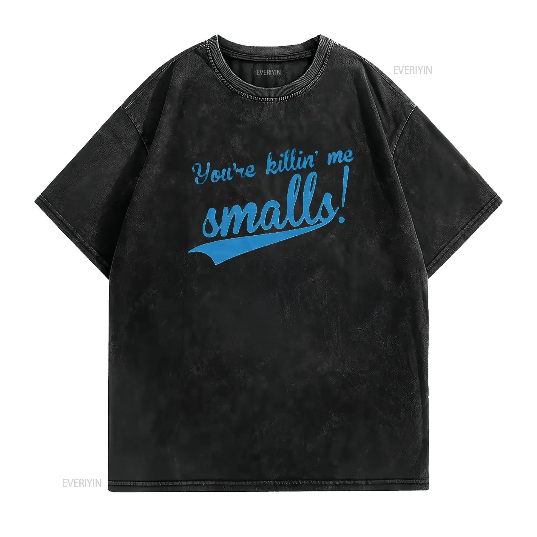 You re Killing Me Smalls T Shirt Black X Large vintage Washed Breathable Stylish streetwear Casual fashion Comfortable Soft