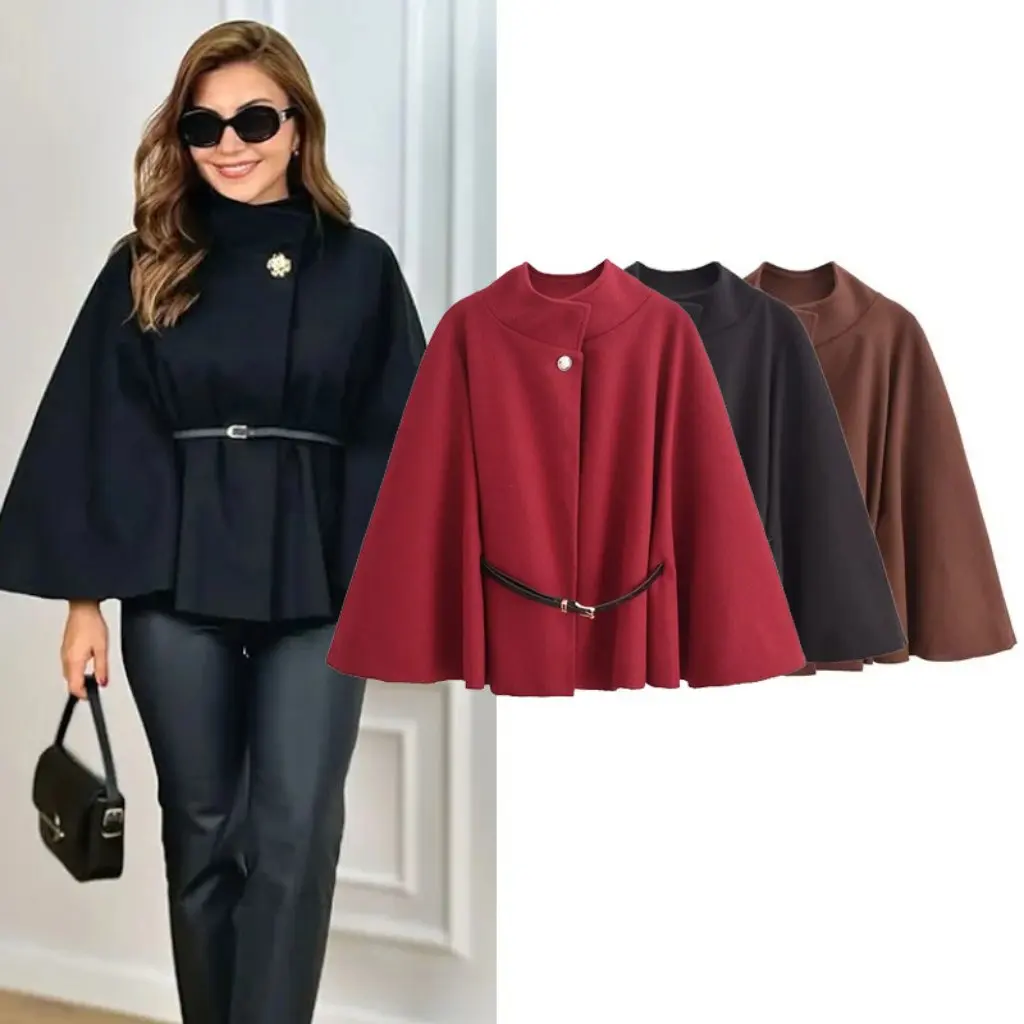 

Spring Short Woolen Coat Women's Outerwear Korean Style Winter Fashion Sensation Premium Quality Female Jacket