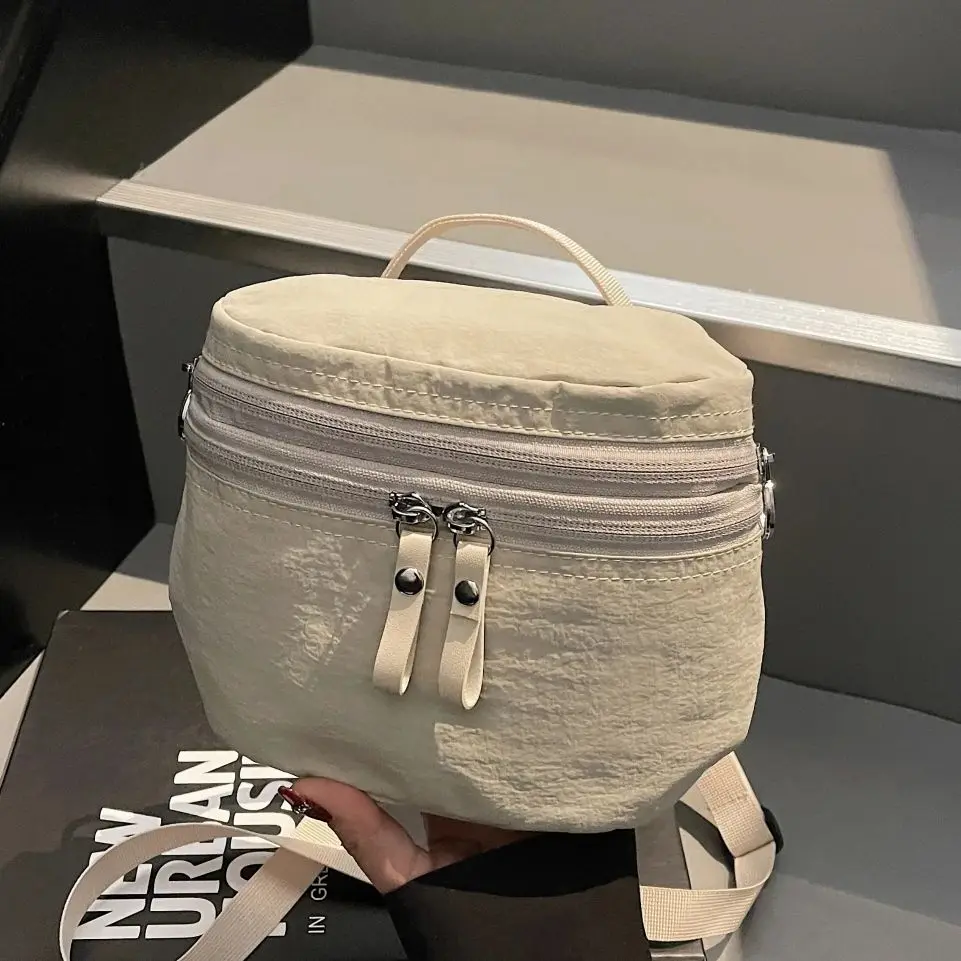

Zeyph Simple And Stylish Nylon Bag Crossbody Solid Colour Pack Chain Bag Casual Outdoor Sports Style Dumpling Bag