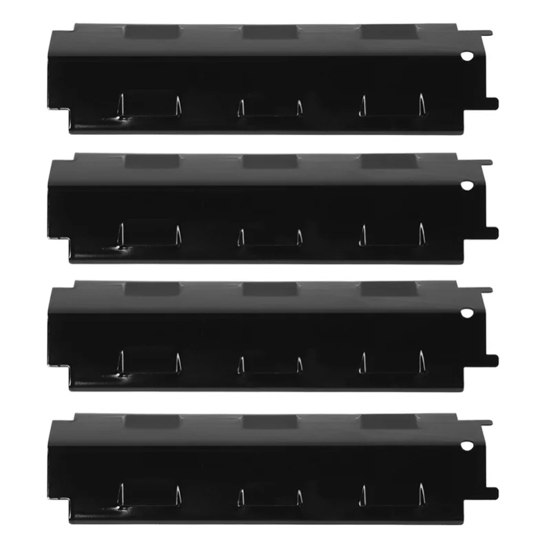 

4pcs Grill Heat Tents Enamel And Iron Heat Plate Shield Fit For Charbroil Grill Replacement Parts