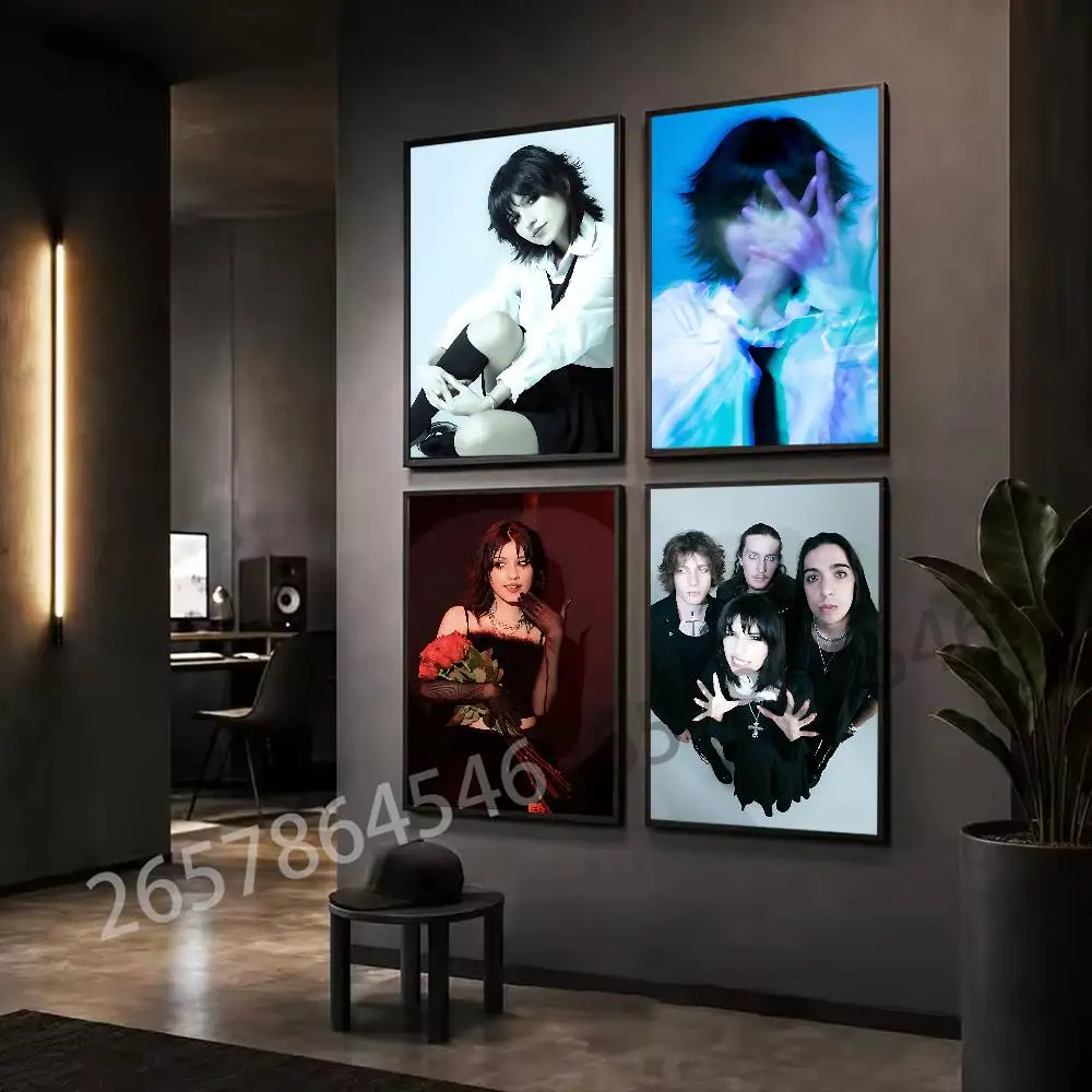 V-Violent V-Vira Poster Self-adhesive Art Waterproof Paper Sticker Coffee House Bar Room Wall Decor