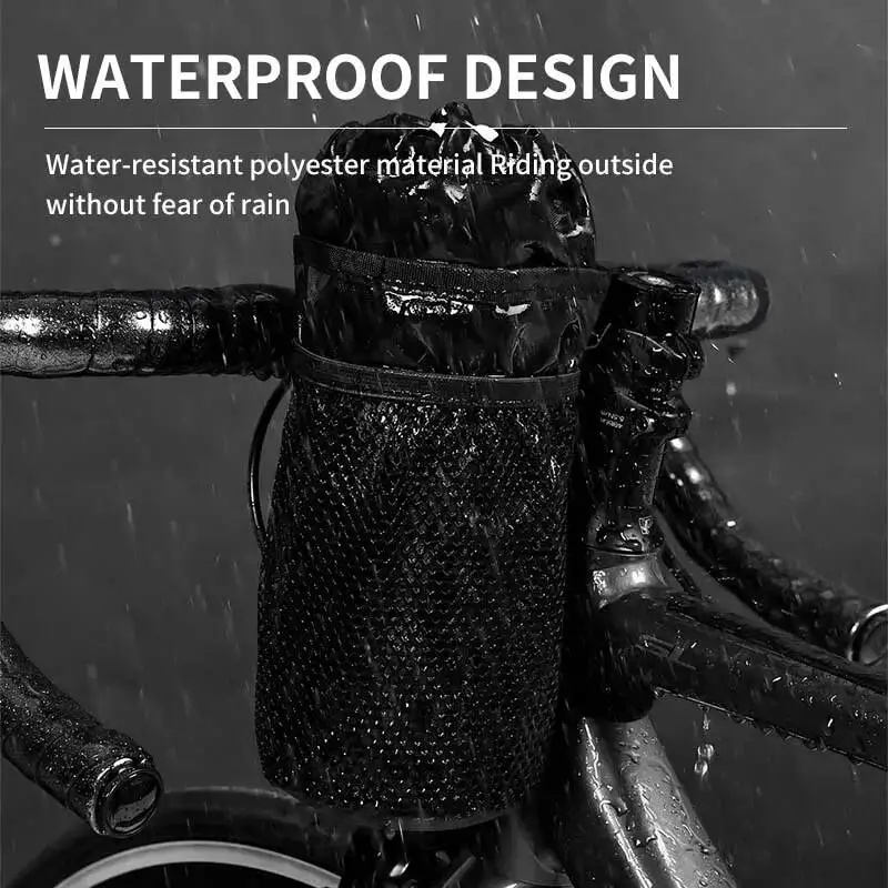 

ESLNF Universal Rainproof Insulated Bicycle Water Bottle Bag Handlebar Kettle Holder For MTB Road Cycling