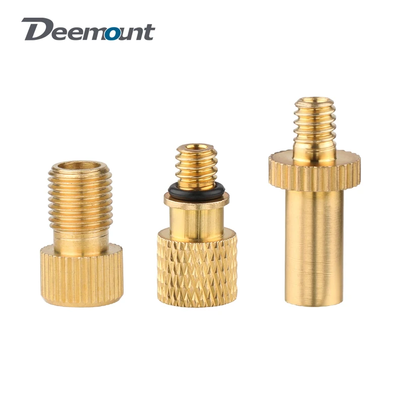 Bicycle Inflation Connector Presta to Schrader Dunlop Nozzle 12V1 For Large Core Large Engineering Vehicle Tire Valve Adapter