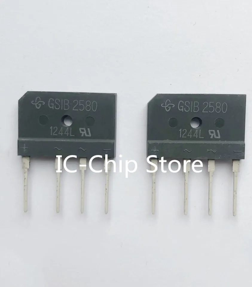 2PCS~100PCS/LOT  GSIB2580-E3/45  GSIB2580  ZIP4  New original