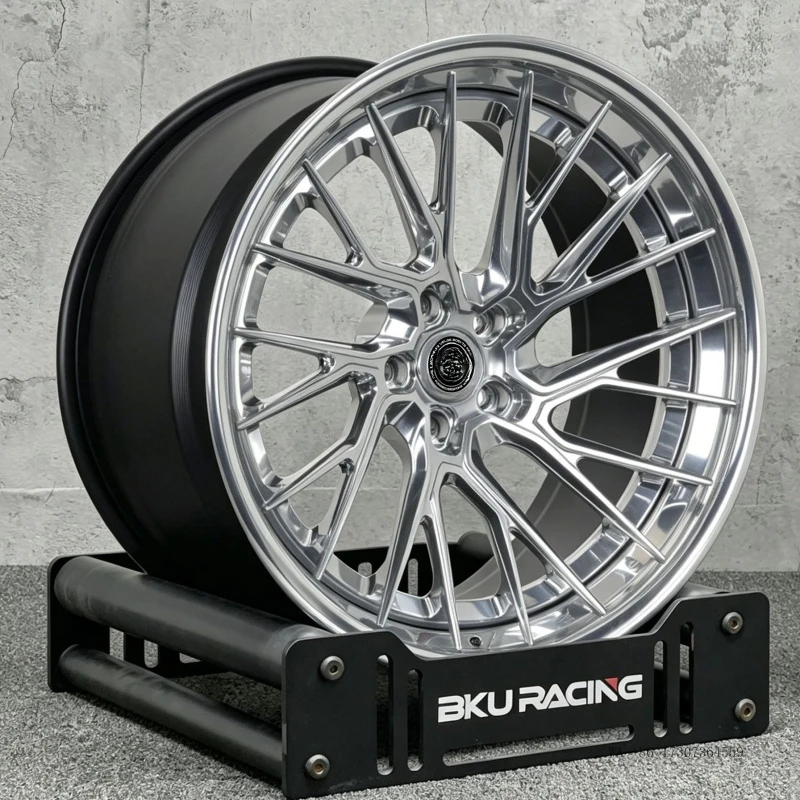 Bku Forged 3 Piece Wheels 5x120 for BMW E30 M3 E60 535I E24 M6 E36 Z3M F82 E28 E46 F82 M4 16 17 18 Inch Custom Alloy Car Rims