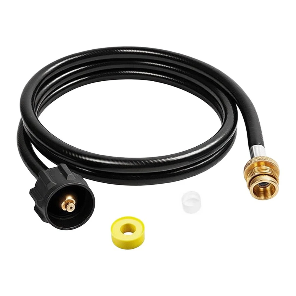 1 Kit Brass Propane Head With 6ft Adapter Hose For Heating Soldering Thawing Pipes Outdoor Fire Starting Camping Grill
