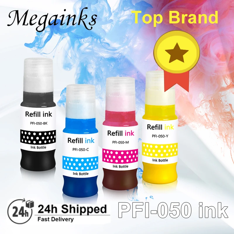 

70ml 100% Compatible PFI-050 PFI050 Pigment ink Refill For Canon TC-20 TC-20M Printer Canon PFI-050
