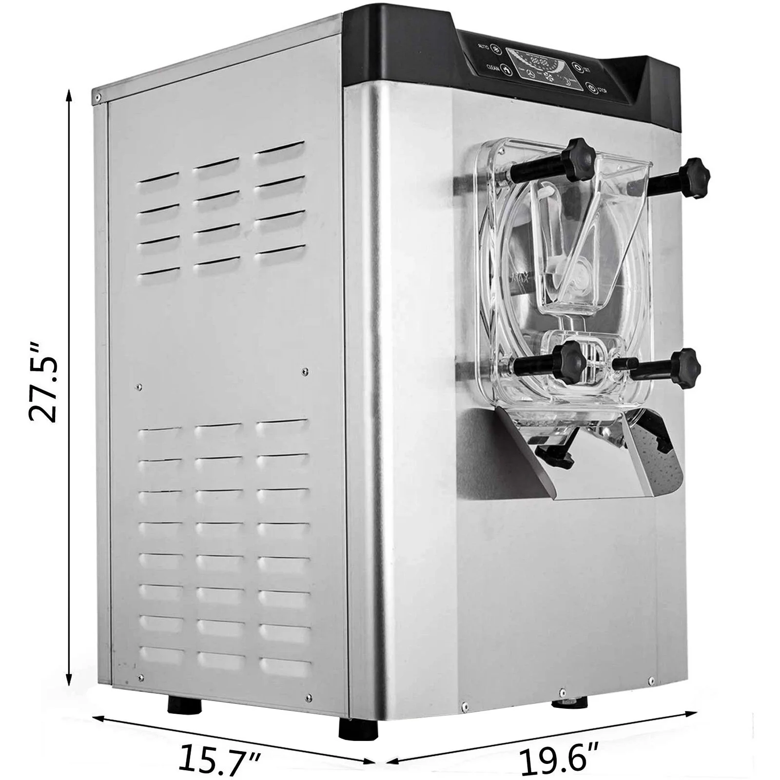 Electric Commercial Freeze Table Top Hard Ice Cream Machine 5L