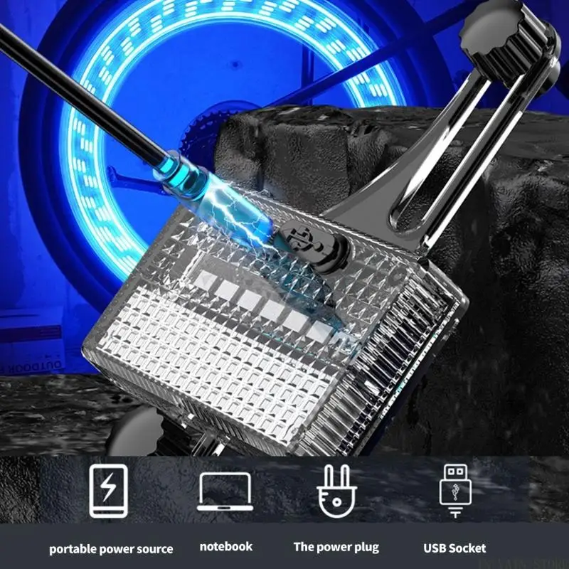 M5TC Automatic Color Changes LED Wheel Light Multicolor LED Bike Wheel Light