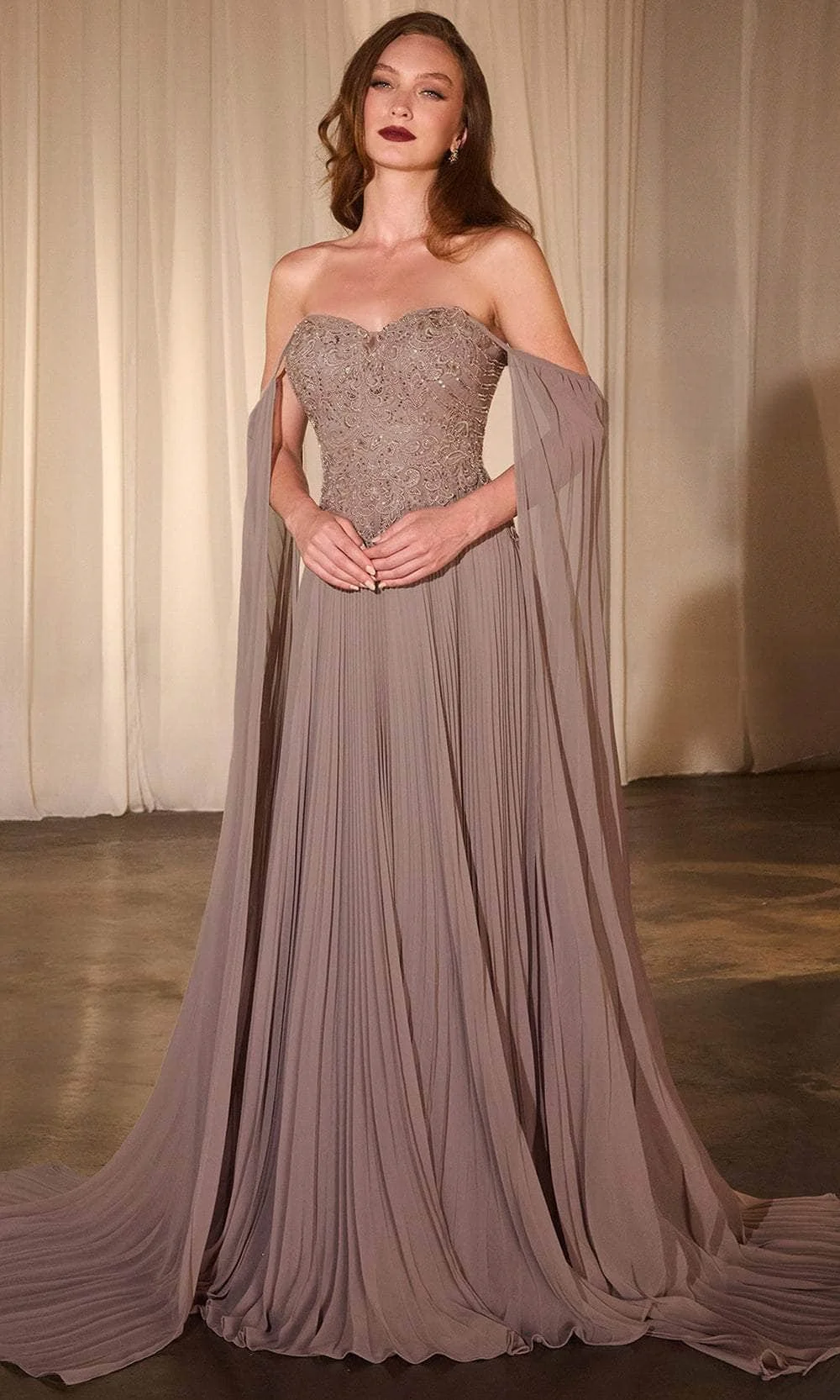 Cathy Customized A-Line Sweetheart Neck Embroidery Prom Dresses Shawl Pleated vestidos de noiva Floor-Length Formal Evening 2025