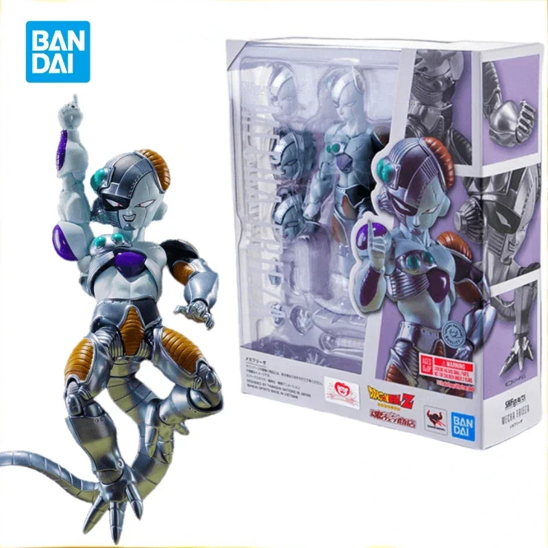 

In Stock Bandai Original SHF Dragon Ball Z Super Saiyan MECHA FRIEZA PVC Anime Action Figure Model Collections Toy Hoilday Gifts