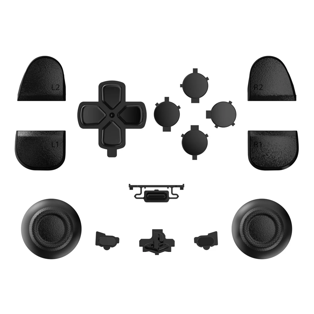 DATA FROG Replacement Bullet Buttons Analog Thumb Sticks Repair Mod Kit For PS5 Game Controller Accessories view 2
