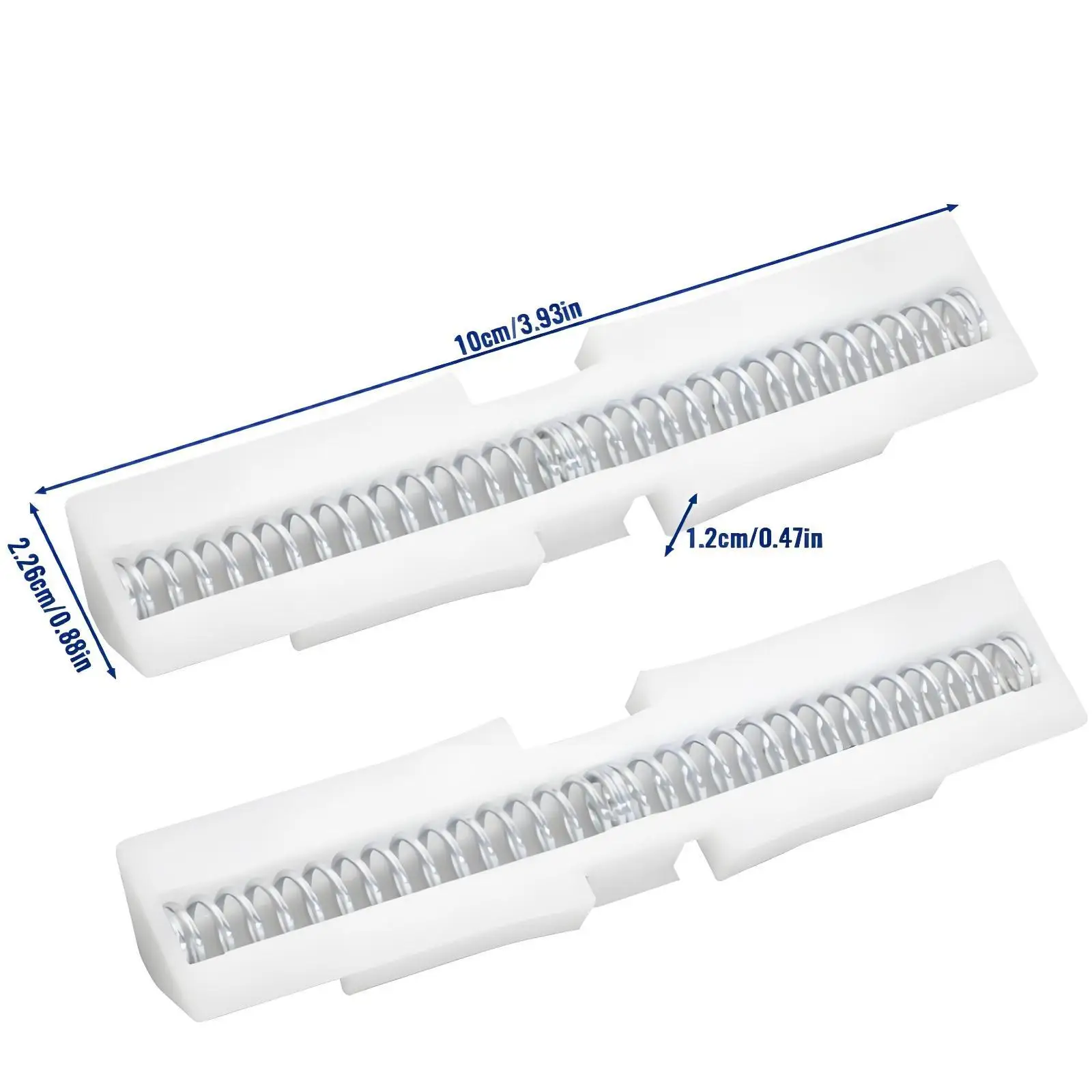6 Pieces Closet Door Slide Spring Hardware Lightweight Fits 1
