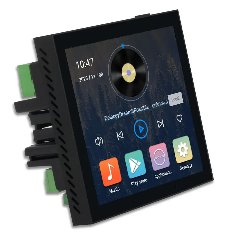 Home Theater Tuya Smart Home Control Panel Wifi Audio Inwall Amplifier