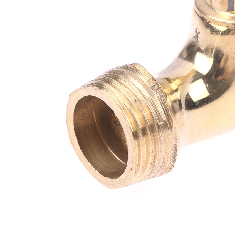 

Латунный кран для медленного нагрева воды, кран-петкок, с наружной резьбой, из антикварной латуни, с ручкой