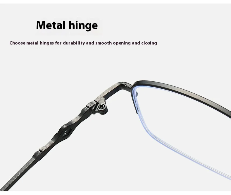 Modische ultraleichte Anti-Blaulicht-Presbyopie-Brille für Menschen mittleren Alters und ältere Menschen, hochauflösende Lesebrille – Detail 6