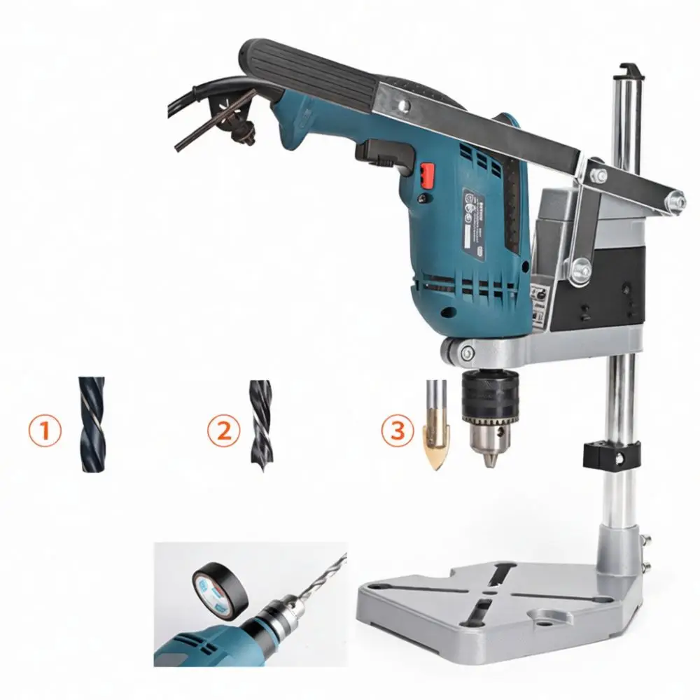 Adjustable Universal Drill Press Stand Holder Electric Hand Drill Converter Support Station Power Tool Accessory Bracket
