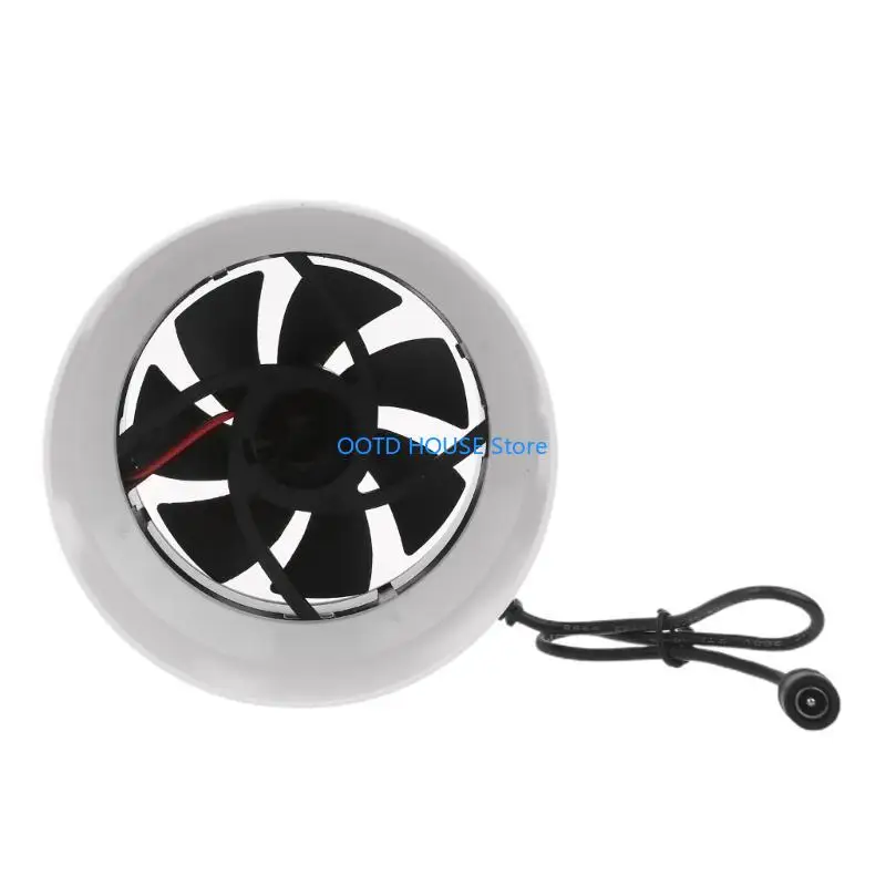 

103A 4 Inch Extractor Fan Low Noise Inline Duct Hydroponic Air Blower Exhaust Fan