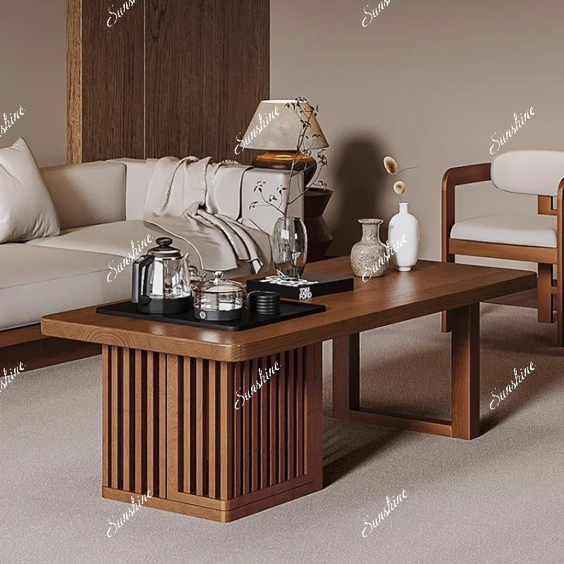 YSong Dynasty aesthetics living room home sofa side a few light luxury modern simple small tea table