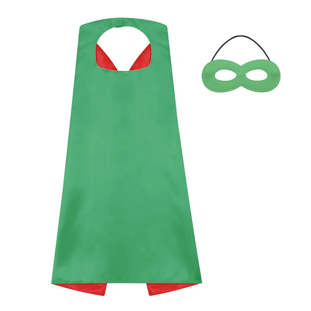 DIY مهرجان فستان بتصميم حالم أداء الدعائم بطل السوبر عباءة قناع هالوين تأثيري خارقة ازياء بنين بنات عباءة