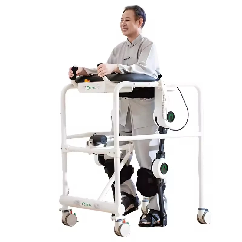 Full-Functional Active-Passive Gait Trainer for Paraplegic Patients Newly Upgraded Lower Limb Rehabilitation Robot