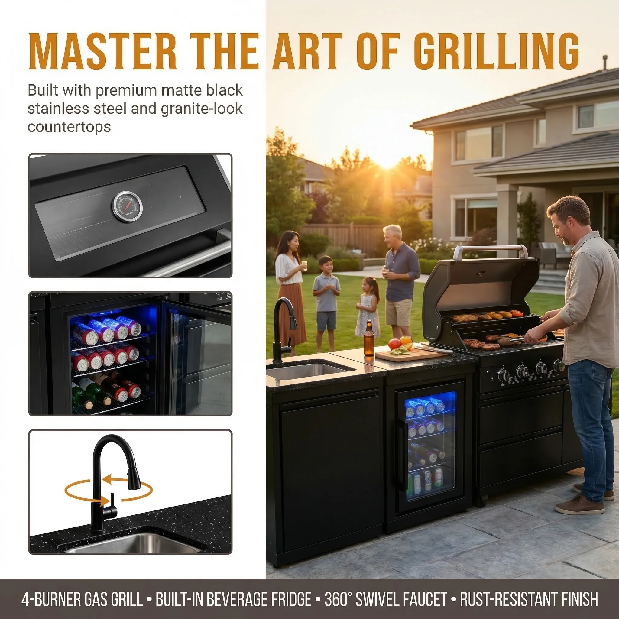 Premium Kalite Özel Tasarım Ka - Outdoor Camping Kitchen With Sink incelemesi ve fiyatı
