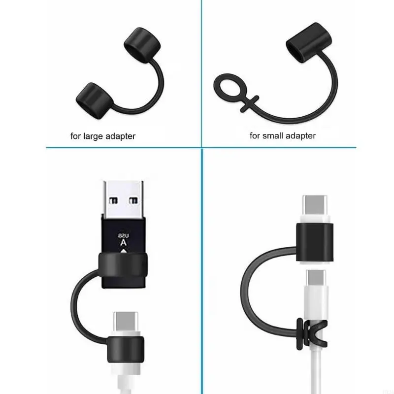 193A Phone Adapter Protectors Anti-lost Lanyard Case Cover Silicone Sleeve Accessory