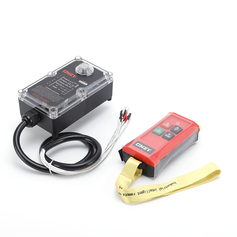 2 أزرار سرعة واحدة DC12V رافعة راديو لاسلكية صناعية مفاتيح التحكم عن بعد الرافعات رافعة المسار التحكم في الرفع