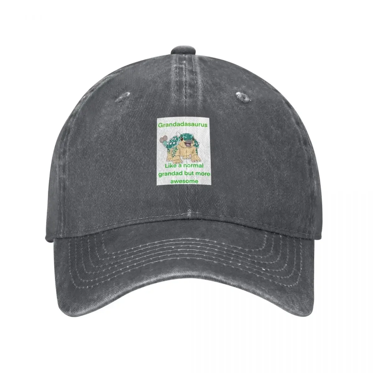 

Father's day grandad bumpy dinosaur Baseball Cap Horse Hat hard hat custom Hat black Caps Male Women's