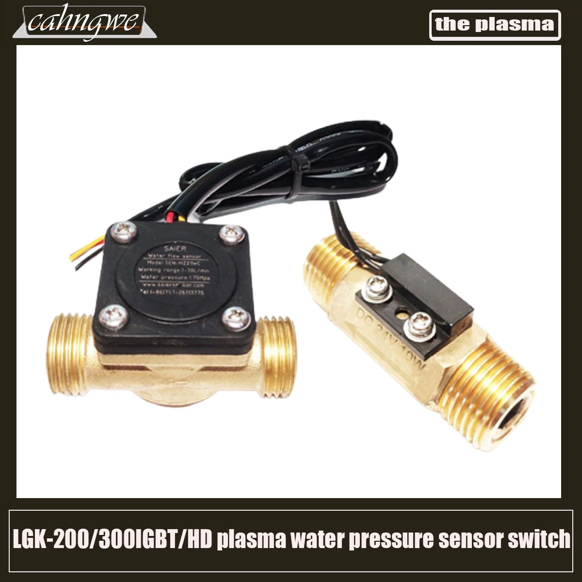 

Huayuan Lgk-200/300igbt/Hd Plasma Power Cutting Machine Water Pressure Induction Switch Flow Sensor Cnc Accessories