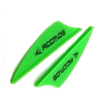 50pcs ACCMOS 1.75inch Plastic Arrow Feather For Archery IDY Accessories Arrow Shaft Vanes Feather