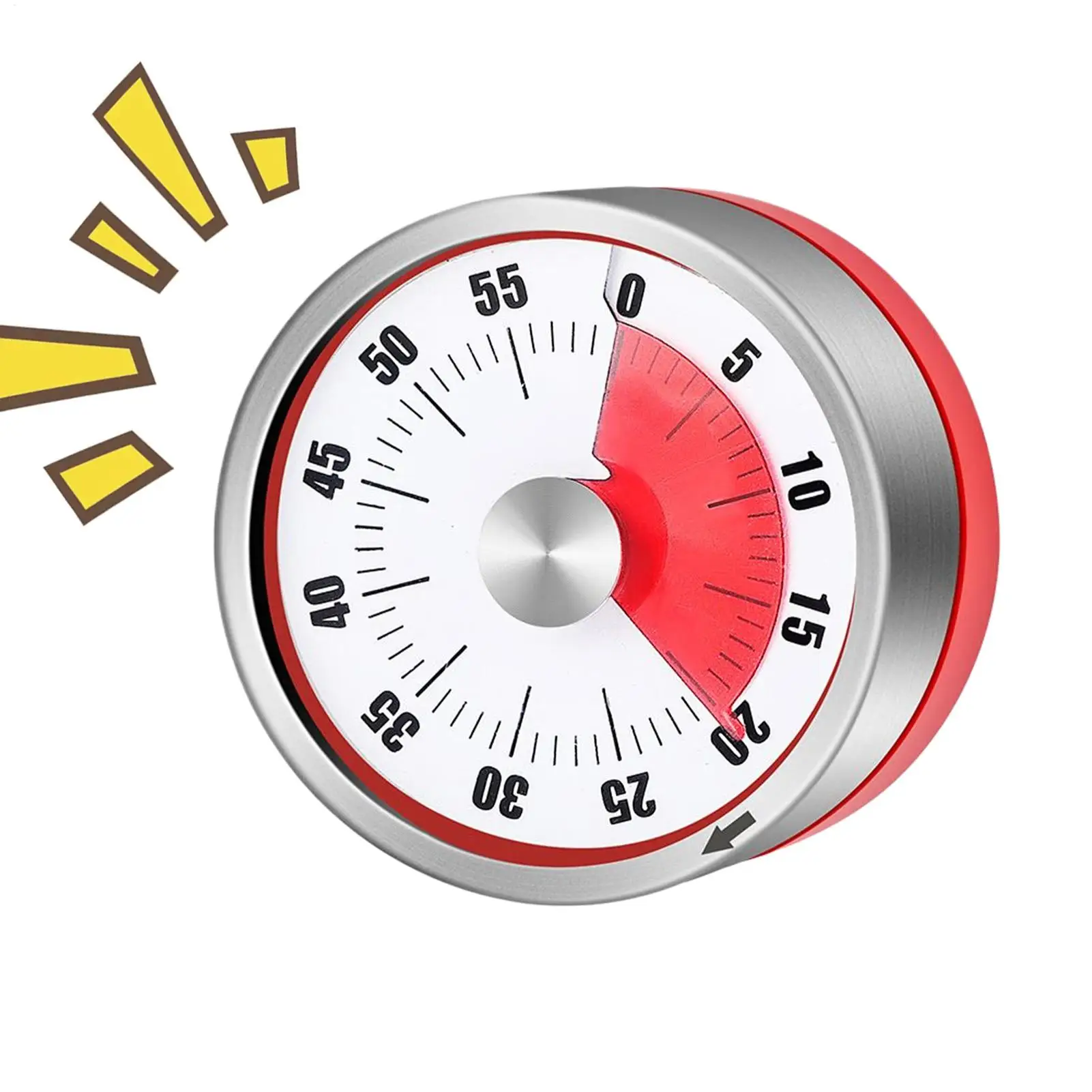 

Kitchen Timers for Cooking Mechanical Kitchen Cooking Timer Magnetic Countdown Timepiece with No Batteries Required for Meal