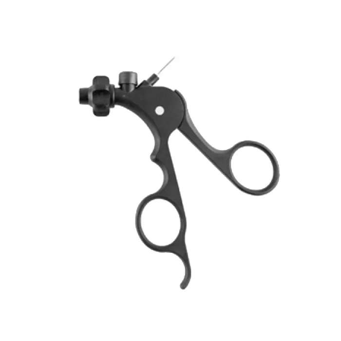 Manual Reusable Laparoscopic Grasping Forceps Plastic And Metal Biopsy Instrument For Abdominal Surgery YCC YCC-120 5mm Black